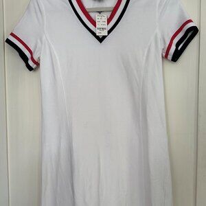 Brooks brothers white tennis dress